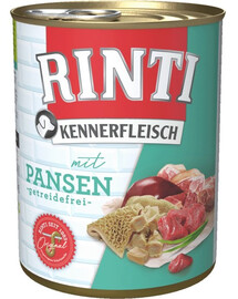 RINTI Kennerfleisch Rumen con il rumine 6 x 800g