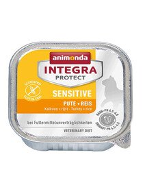 ANIMONDA Integra Sensitive con tacchino e riso 100g