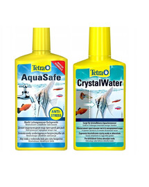 TETRA AquaSafe 500 ml + CrystalWater 250 ml FREE