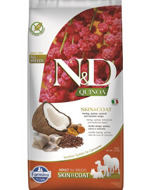 FARMINA N&D Quinoa Adult All Breeds Skin & Coat Herring 7 kg