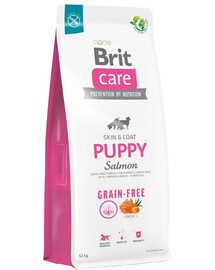 BRIT Care Grain-free Puppy cibo secco con salmone 12 kg
