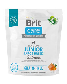 BRIT Care Grain-free Junior Large Breed con salmone 1kg