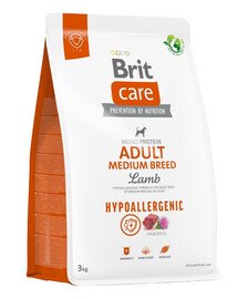 BRIT Care Hypoallergenic Adult Medium Breed con agnello 3kg
