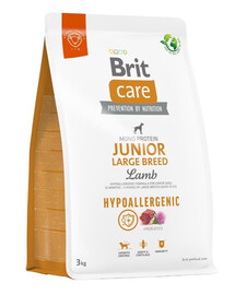 BRIT Care Hypoallergenic Junior Large Breed con agnello 3kg