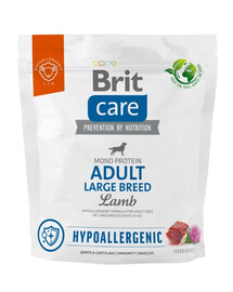 BRIT Care Hypoallergenic Adult Large Breed con agnello 1kg