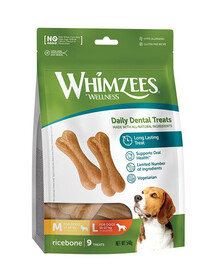 WHIMZEES Ricebone snack dentale 9 pezzi