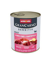 ANIMONDA GranCarno Sensitive manzo con patate 800g