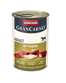 ANIMONDA GranCarno senza cereali 400 g - con la trippa