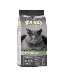 DIVINUS Cat Sterilized per gatti sterilizzati 2 kg
