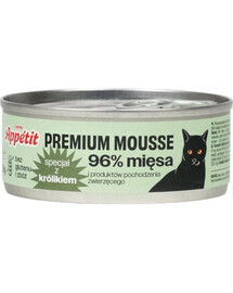 COMFY APPETIT PREMIUM Mousse con coniglio per gatti 85g