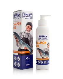 SIMPLY FROM NATURE Salmon oil Olio di salmone 250 ml