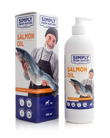 SIMPLY FROM NATURE Salmon oil Olio di salmone 500 ml