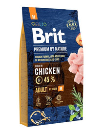 BRIT Premium By Nature Chicken Adult Medium M 8kg