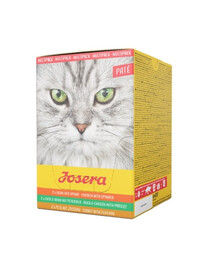 JOSERA Multipack Paté 6x85g mix di gusti di paté per gatti