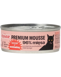 COMFY APPETIT PREMIUM Mousse di manzo per gatti 85g