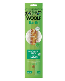 WOOLF Earth Noohide Stick with Lamb XL 85g bastoncino di agnello