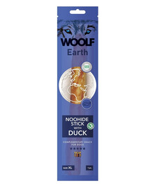 WOOLF Earth Noohide Stick with Duck XL 85g bastoncino per anatre