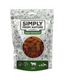 SIMPLY FROM NATURE Meat Noodles Bocconcini di carne con manzo per cani 80g
