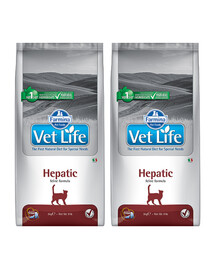 FARMINA Vet Life Hepatic Cat 2 x 10kg