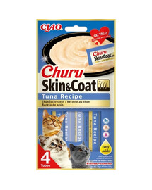 INABA Churu Skin&Coat 4x14g con tonno per gatti