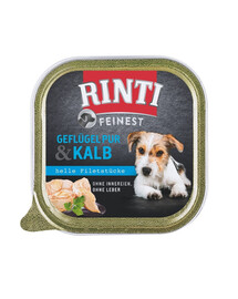 RINTI Feinest Poultry Pure&Veal vaschetta pollame e vitello 150g