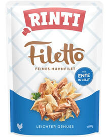 RINTI Filetto in Jelly Chicken&Duck pollo e anatra in gelatina 100 g