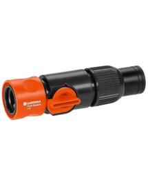 GARDENA Profi-System raccordo rapido con valvola regolabile per tubi flessibili da 3/4