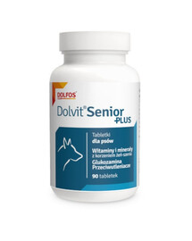 DOLFOS Dolvit Senior Plus 90 compresse di vitamine per cani anziani