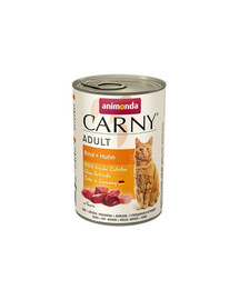 ANIMONDA Carny Adult 400 g - manzo e pollo