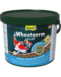 TETRA Pond Wheatgerm Sticks 10l Mangime completo per tutti i pesci da laghetto