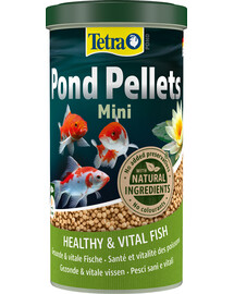 TETRA Pond Pellets Mini 1l Mangime completo per pesci da laghetto di taglia piccola