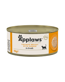 APPLAWS Cibo umido per gatti Pollo e formaggio 156g