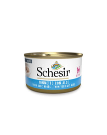 SCHESIR Tonno con Aloe Vera per gattini 85g