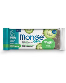 MONGE Gift Fruits Bars Puppy and Junior Maiale con kiwi 100 g