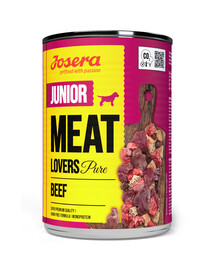 JOSERA Meat Lovers Junior Pure Manzo per cuccioli 400g
