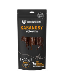 PAKA ZWIERZAKA Kabanosy con manzo per cani 3 pz.