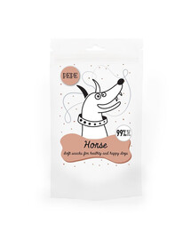 PAKA ZWIERZAKA PEPE Mini Chunkies Horse 70 g prelibatezze a base di carne di cavallo