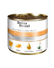 DOLINA NOTECI Premium per razze piccole con fagiano, zucca e pasta 185g