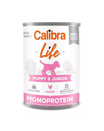 CALIBRA Dog Life Puppy&Junior Chicken with Rice 400g con pollo e riso per cuccioli