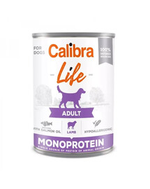 CALIBRA Dog Life Adult Lamb 400g con agnello