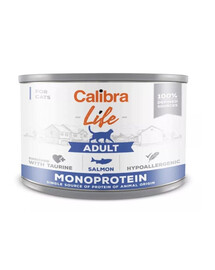 CALIBRA Cat Life Adult Salmon 200g cibo monoproteico per gatti con salmone
