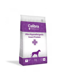 CALIBRA Veterinary Diet Dog Ultra-Hypoallergenic Insect 12kg