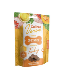 CALIBRA Dog Verve Crunchy Snack Fresh Turkey 150g snack senza cereali con tacchino