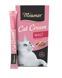 MIAMOR Pasta di malto Cat Cream 6 x 15 ml