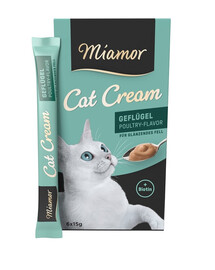 MIAMOR Cat Poultry Cream crema di pollame 6x15ml