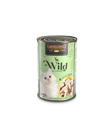 LEONARDO venaison avec extra filet nourriture pour chat humide 400 g