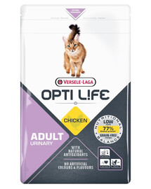 VERSELE-LAGA Opti Life Cat Adult Urinary Chicken 1 kg mangimi con protezione speciale per le vie urinarie