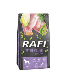 RAFI Alimento secco per cani con coniglio 10kg