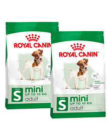 ROYAL CANIN Mini Adult 2x8kg cibo secco per cani adulti, razze piccole