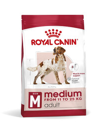 ROYAL CANIN Medium Adult 15kg cibo secco per cani adulti, razze medie